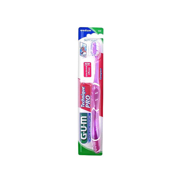 GUM Brosse à Dents Technique Pro MEDIUM 528