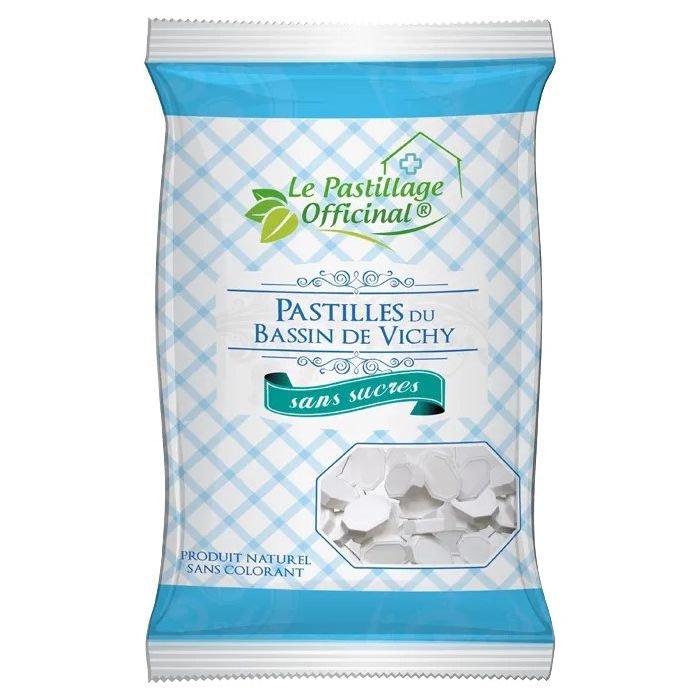 Estipharm - pastillage officinal Bassin de Vichy sans sucres 100g