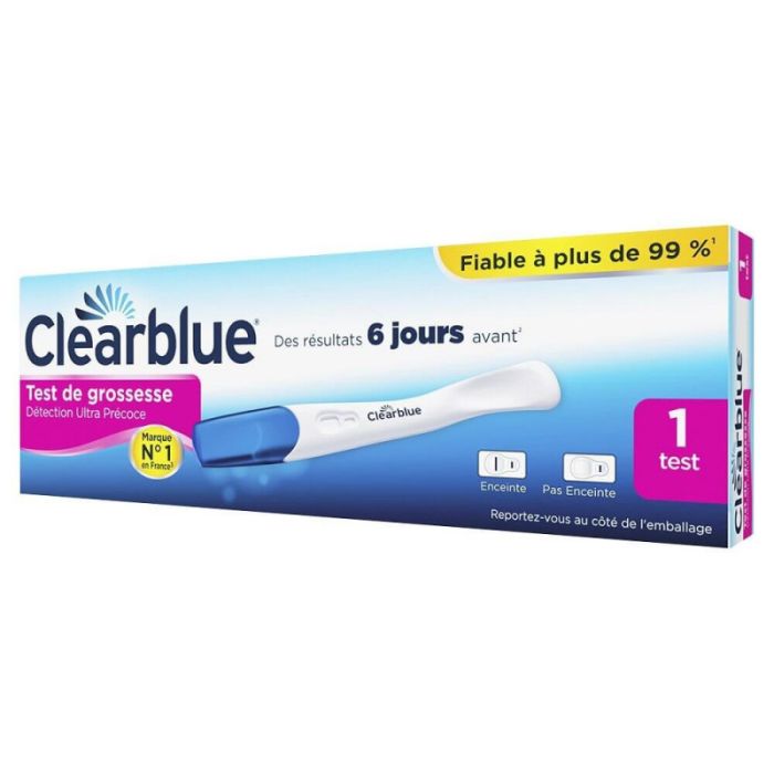 Clearblue test precoce 6 jours avant bte1