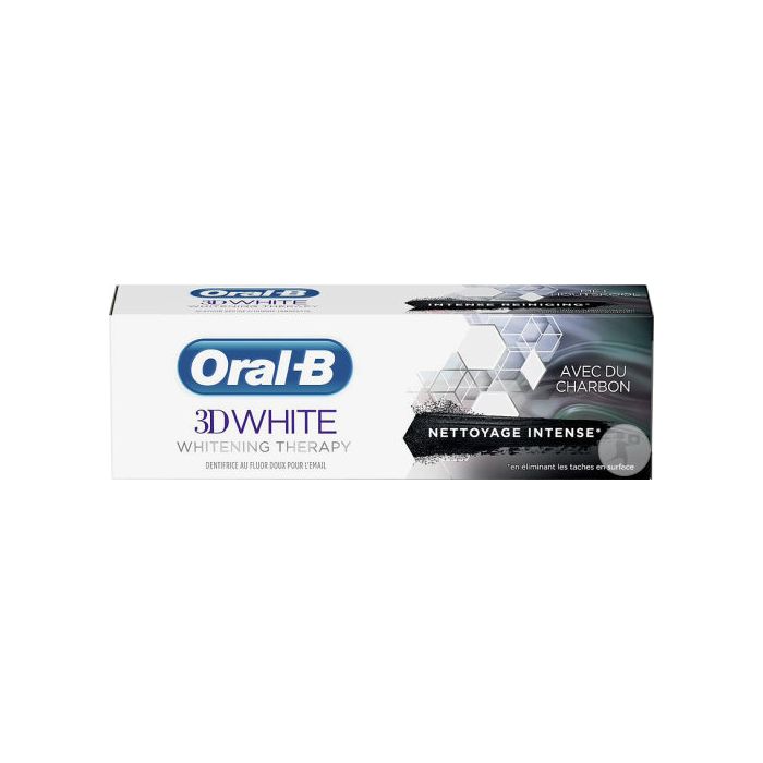Oral b dent 3d white nettoyage intense charbon 75ml