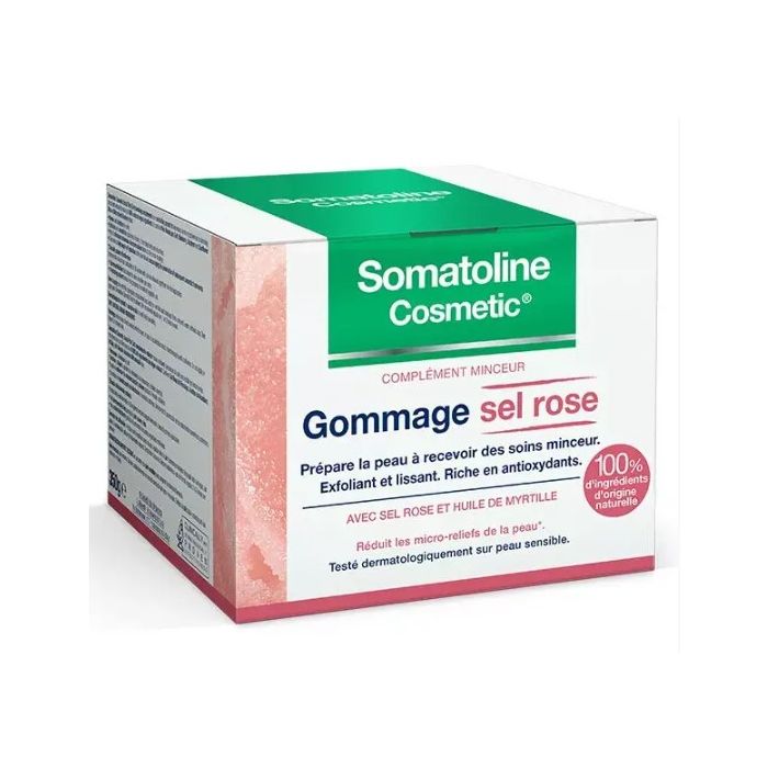 Somatoline Gommage Sel Rose 350g