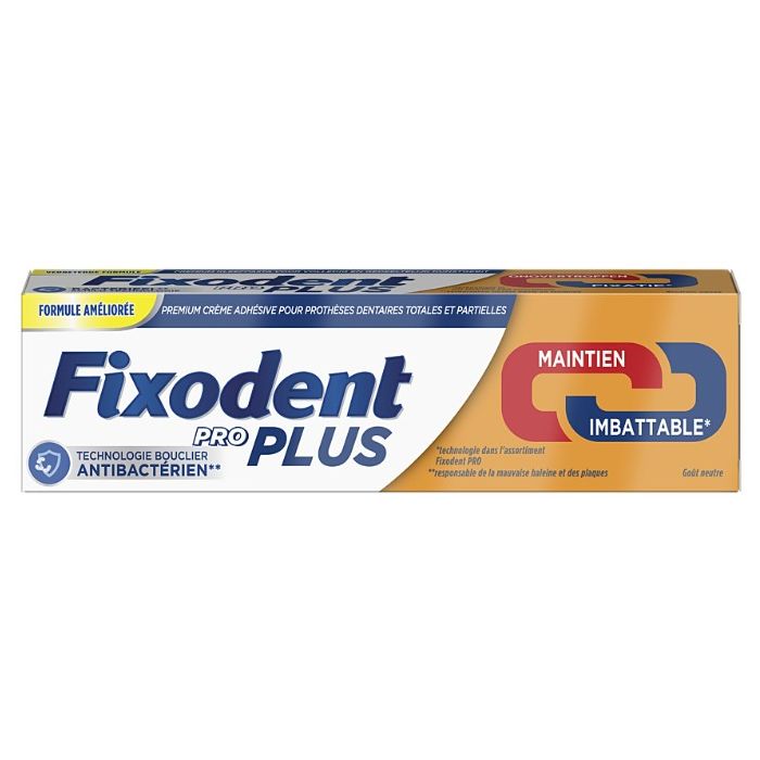 Fixodent pro plus creme adhesive 40g