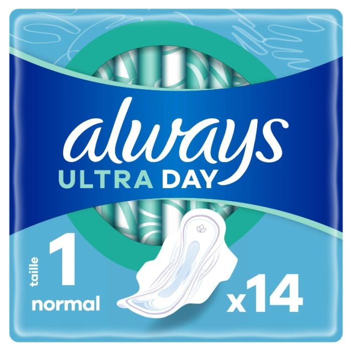 ALWAYS Ultra NORMAL 14 Serviettes Hygiéniques