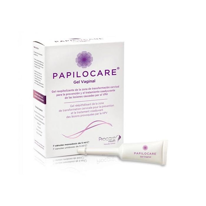 PAPILOCARE Gel Vaginal 7 canules