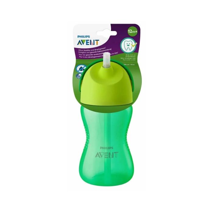 Avent Tasse Paille 300Ml Verte