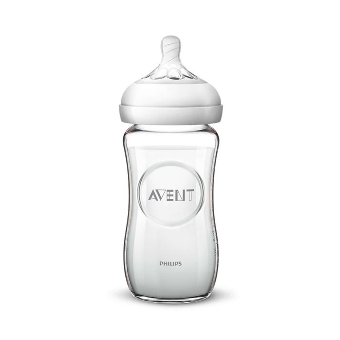 Avent biberon natural verre 240ml
