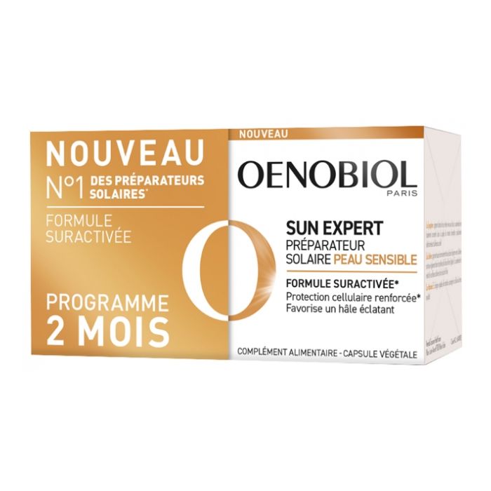 OENOBIOL Solaire Intensif Préparateur Capital Jeunesse 2x30 Capsules