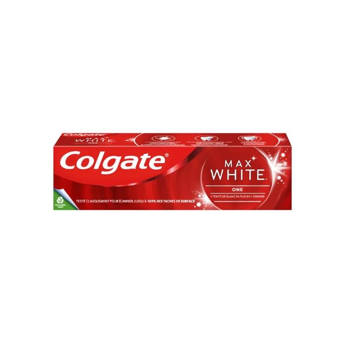 DENTIFRICE COLGATE MAX WHITE ONE MENTHE 75ML