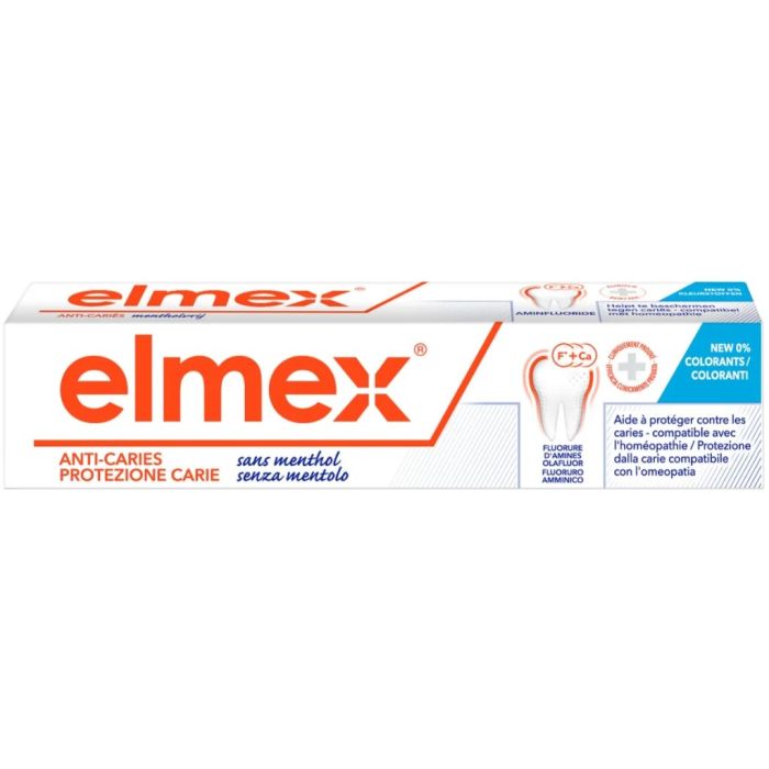 Elmex dentifrice Anti Caries sans menthol 75ml