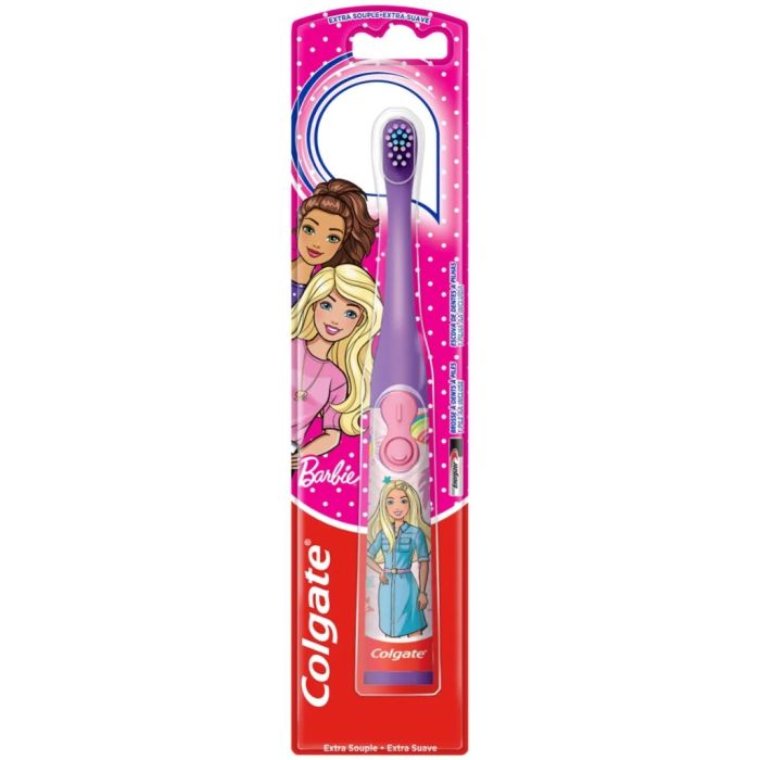 Colgate Barbie Brosse a dents Electrique Extra-Souple