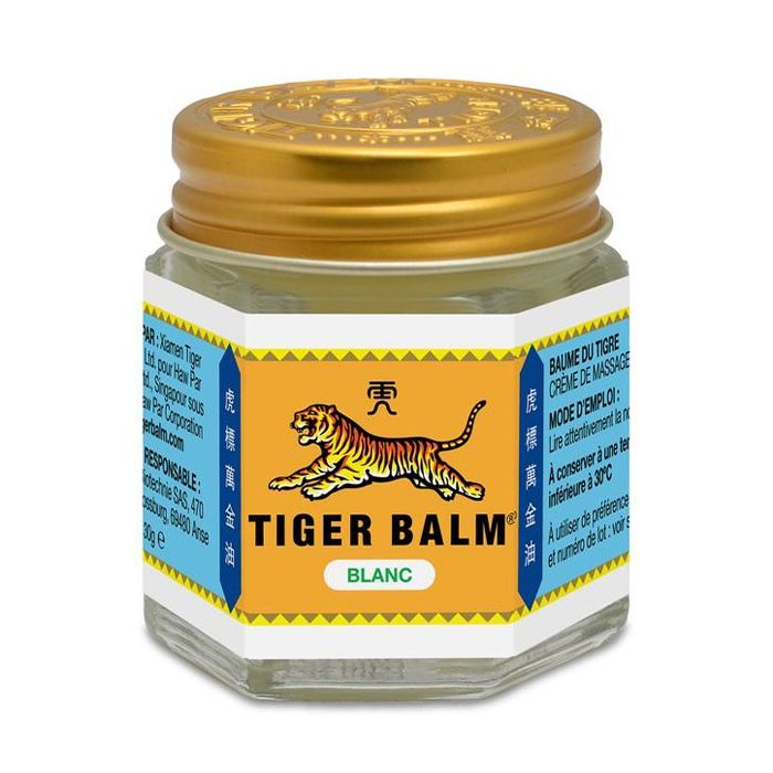 Tiger balm Baume du tigre blanc 30g