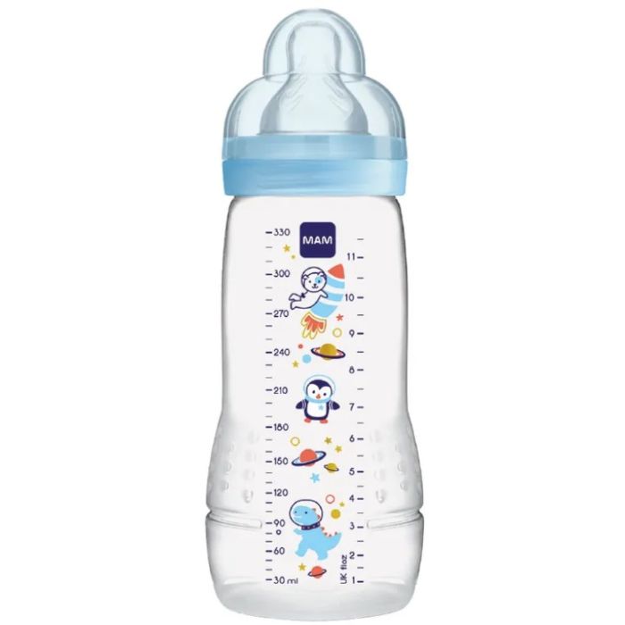 BIBERON MAM BLEU LIQUIDE EPAIS 330ML