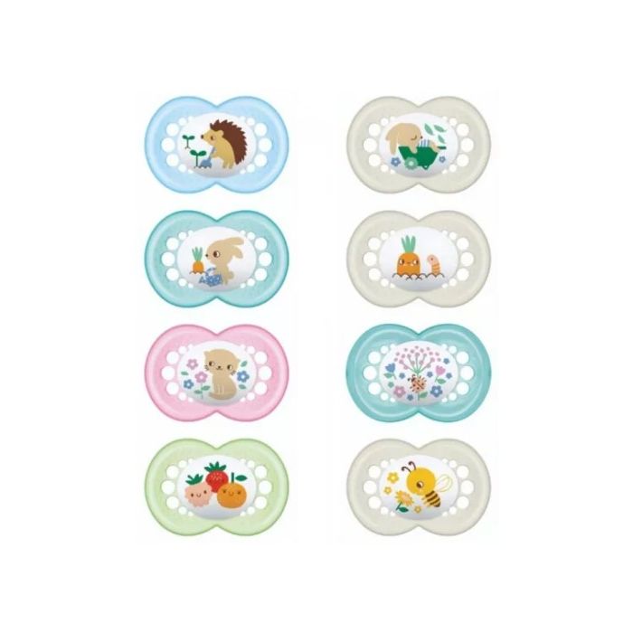 SUCETTE MAM ANATOMIQUE SILICONE 6 MOIS+ x 2