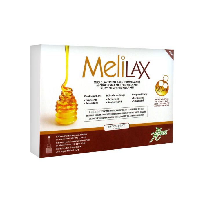 Aboca Melilax 6 Microlavements pour Adultes et Adolescents