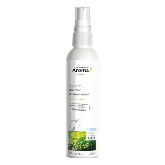 AIRPUR Spray Assainissant BIO Orange Cannelle 200 ml