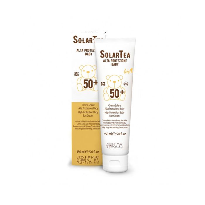 BEMA SOLARTEA Crème solaire Bébe Haute Protection SPF50 Bio 150ml